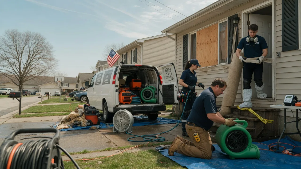 Water Damage Restoration in East Waterford, PA near me